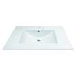 Samuel Mueller Jacob 25-in Vitreous China with Integrated Sink - SML-1691