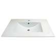 Samuel Mueller Jacob 31-in Vitreous China Vanity Top with Integrated Sink - Multiple Hole Configurations Available - SML-1701