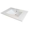 Samuel Mueller Jacob 31-in Vitreous China Vanity Top with Integrated Sink