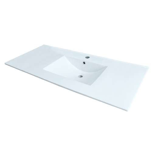 Samuel Mueller Jacob 49-in Vitreous China with Integrated Sink - SML-1731