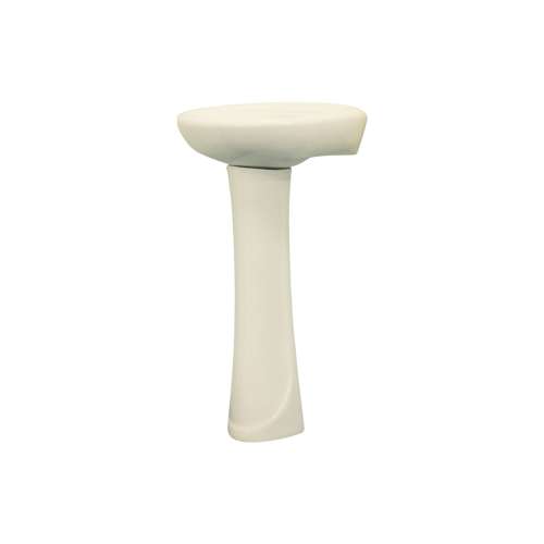 Samuel Mueller Millwood Vitreous China 19-in Pedestal Sink with 4-in CC Faucet Holes - SMLP-1444