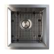 Samuel Mueller Luxura Stainless Steel 15-in Undermount Kitchen Sink