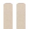 Saramar Inside Corner Trim Pair - 96 inch x 2, Cashew