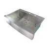 Samuel Mueller Monterey 36in x 25in 16 Gauge Super Dual Mount Single Bowl Kitchen Sink withh FR2 Holes
