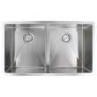 Samuel Mueller Monterey Stainless Steel 33-in Undermount Kitchen Sink