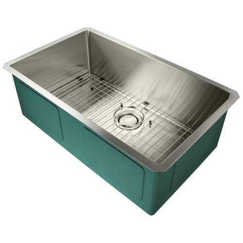 Samuel Mueller Monterey Stainless Steel 30-in Undermount Kitchen Sink