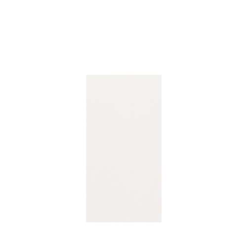 Silhouette 36-in x 72-in Glue to Wall Tub Wall Panel, White