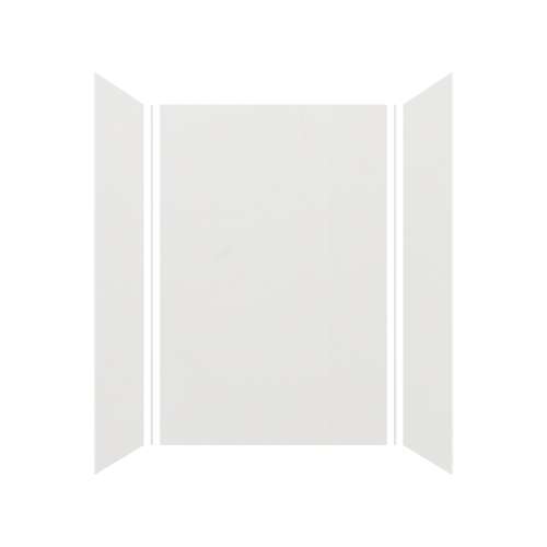 Samuel Mueller Silhouette 36-in X 48-in X 72-in Glue to Wall Shower Wall Kit