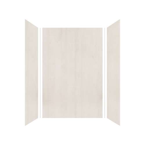 Samuel Mueller Silhouette 36-in X 48-in X 72-in Glue to Wall Shower Wall Kit
