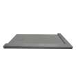 60-in x 32-in Trimslate Shower Base  with Adjustable Double Threshold and End (Reversible) Drain, Dark Grey