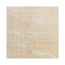2x2 Mosaic Floor Tile 16.75X16.75 Beige (1 Piece)
