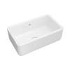 Lancaster(TM) 30" Single Bowl Farmhouse Apron Front Fireclay Kitchen Sink, RC3018WH-C