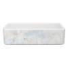 Lancaster(TM) 36" Single Bowl Farmhouse Apron Front Fireclay Kitchen Sink With Patina Design, RC3618WHPTBG