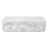 Lancaster(TM) 36" Single Bowl Farmhouse Apron Front Fireclay Kitchen Sink With Patina Design, RC3618WHPTBS