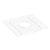 Wire Sink Grid for MS3320 Kitchen Sink, WSGMS3320WH