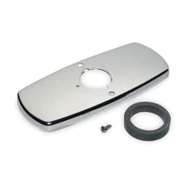 Trimplate Kit, Chrome, 4In Mounting Center