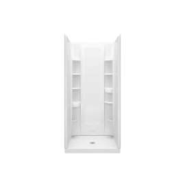 Alcove Shower Kit 34-in L x 36-in W x 75.75-in H
