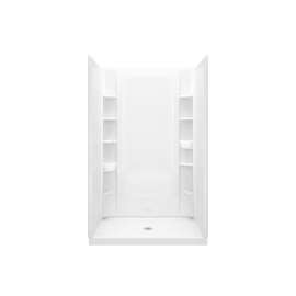 Store+ Vikrell 48-In X 75.5-In Alcove Shower Wall And Base Kit