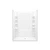Accord 72330100-0 Alcove Shower Kit 34-in L x 60-in W x 75.75-in H in White