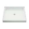 Ensemble 72101100-0 Shower Base 34-in L x 36-in W with Center Drain in White