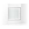 Finesse 59.25-In X 58.75-In Frameless Alcove Shower Door With Clear Glass