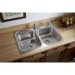 Southhaven 33-in. Double Bowl Drop-in 20 Gauge Stainless Steel Kitchen Sink