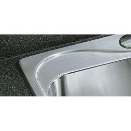 Southhaven 11402-3-NA 22-in x 33-in x 8-in 3-Holes Top-Mount Double-Equal Kitchen Sink