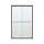 42.625-in to 47.625-in W x 70.0625-in H Frameless Sliding Shower Door in Deep Bronze with Clear Glass