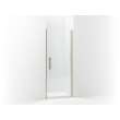 5699-31N-G05 Finesse Peak 31-1/2-in Max Opening X 67-in H Headerless Frameless Pivot Shower Door, Nickel