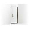 5699-33Adr-G03 Finesse Peak 33-in Max Opening X 67-in H Headerless Frameless Pivot Shower Door, Deep Bronze