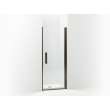 5699-33Adr-G05 Finesse Peak 33-in Max Opening X 67-in H Headerless Frameless Pivot Shower Door, Deep Bronze