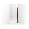 5699-39Adr-G05 Finesse Peak 39-in Max Opening X 67-in H Headerless Frameless Pivot Shower Door, Deep Bronze