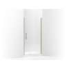 5699-39N-G05 Finesse Peak 39-in Max Opening X 67-in H Headerless Frameless Pivot Shower Door, Nickel