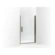 5699-42Adr-G05 Finesse Peak 42-in Max Opening X 67-in H Headerless Frameless Pivot Shower Door, Deep Bronze