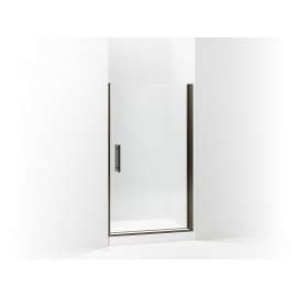 5699-42Adr-G05 Finesse Peak 42-in Max Opening X 67-in H Headerless Frameless Pivot Shower Door, Deep Bronze