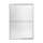 42.62-in to 47.62-in W x 69.68-in H Sliding Shower Door in Nickel with Clear Glass