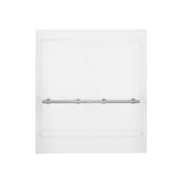 Vikrell 63.5-In X 65.25-In Shower Back Panel