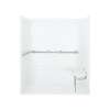 62070115-0 Alcove Shower Kit 39.375-in L x 63.25-in W x 73.25-in H in White