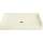 Shower Base 36-in L x 48-in W with Center Drain in Biscuit