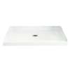 Accord 72271100-0 Shower Base 36-in L x 60-in W with Center Drain in White