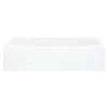 15-in x 29-in x 60.25-in Vikrell Oval in Rectangle Skirted Bathtub with Right-Hand Drain in White