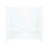 60.25-in x 30-in x 60-in Vikrell Bathtub Wall Surround in White