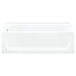 Ensemble 7132L-5405SC-BD-0 60-in x 32-in Bathtub, Walls and Door Kit, in White/Chrome with Clear Glass