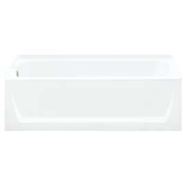 7132L-5405NC-BD Ensemble 60-in x 32-in Bathtub, Walls and Door Kit