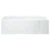Accord 71141120-LNR-0 60-in L x 30-in W Rectangular Skirted Bathtub with Right-Hand Drain in White