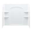 7122-5405NC Ensemble 60-in x 32-in Bathtub, Walls and Door Kit