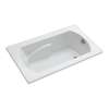 Whirlpool Bath 60-in L X 36-in W in White  - Includes Protective Liner