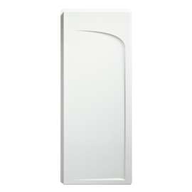 Ensemble 1.25-in x 34-in x 72.5-in. 2-piece Direct-to-Stud Shower End Wall Set in White