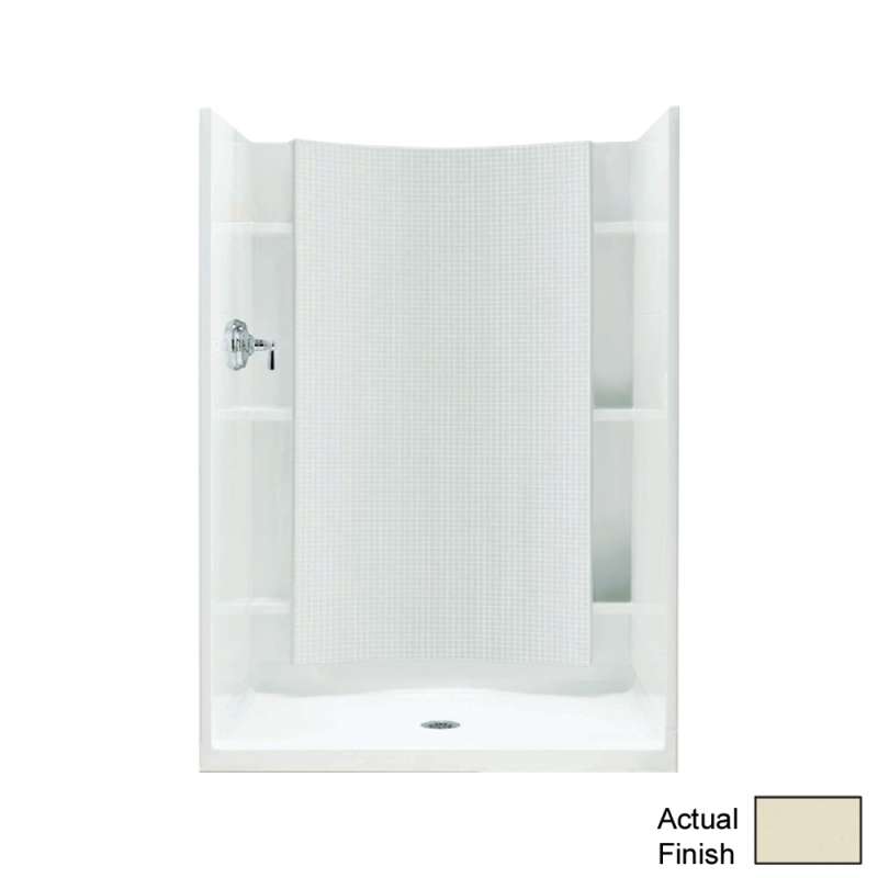 Sterling Accord Vikrell 36 In X 77 In Alcove Shower Base And Wall