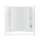77-in x 36-in x 60-in Vikrell Wall and Floor 4-Piece Alcove Shower Kit in White